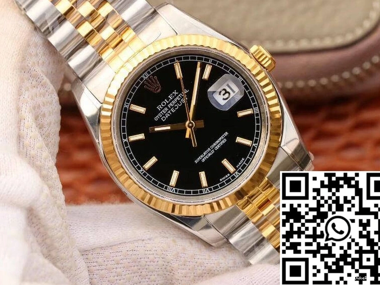 AR Factory Datejust 36mm Dial Black Rolex 126233 0124